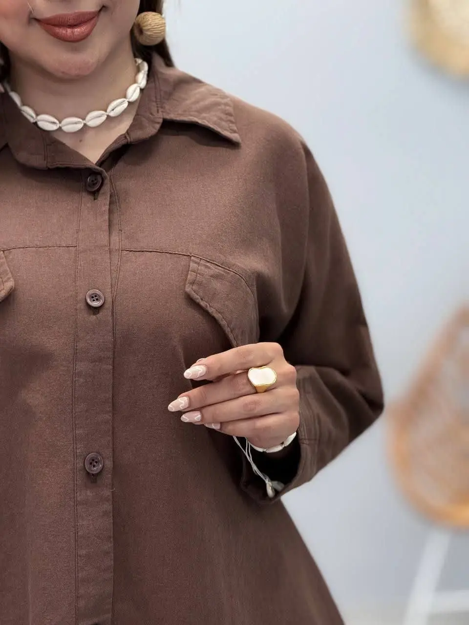 3435-شومیز پاستیلی